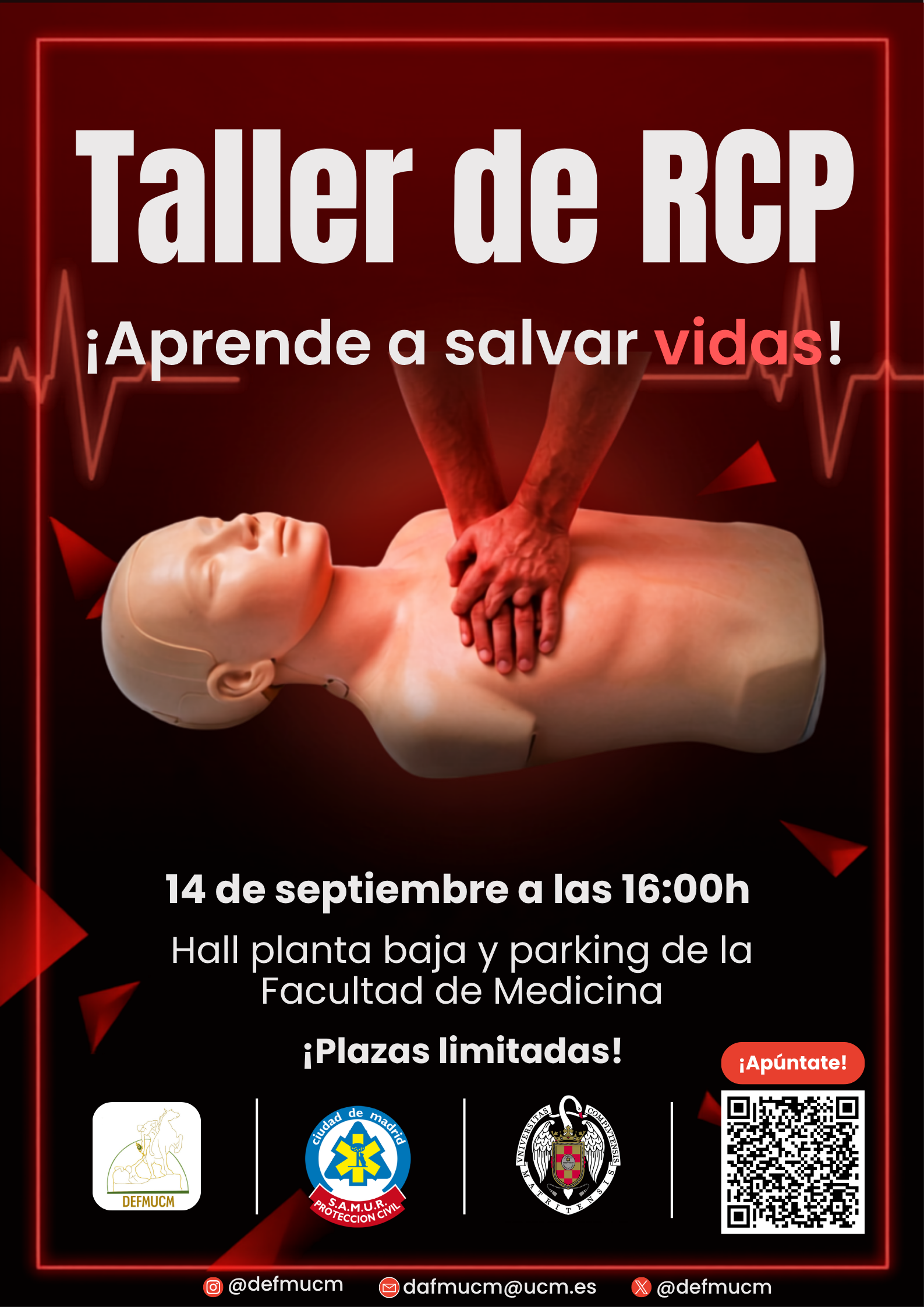 Taller RCP: 14 de septiembre 2026